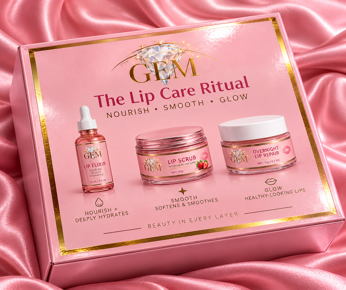 Gem Cosmetics Lip Care Ritual Gift Set