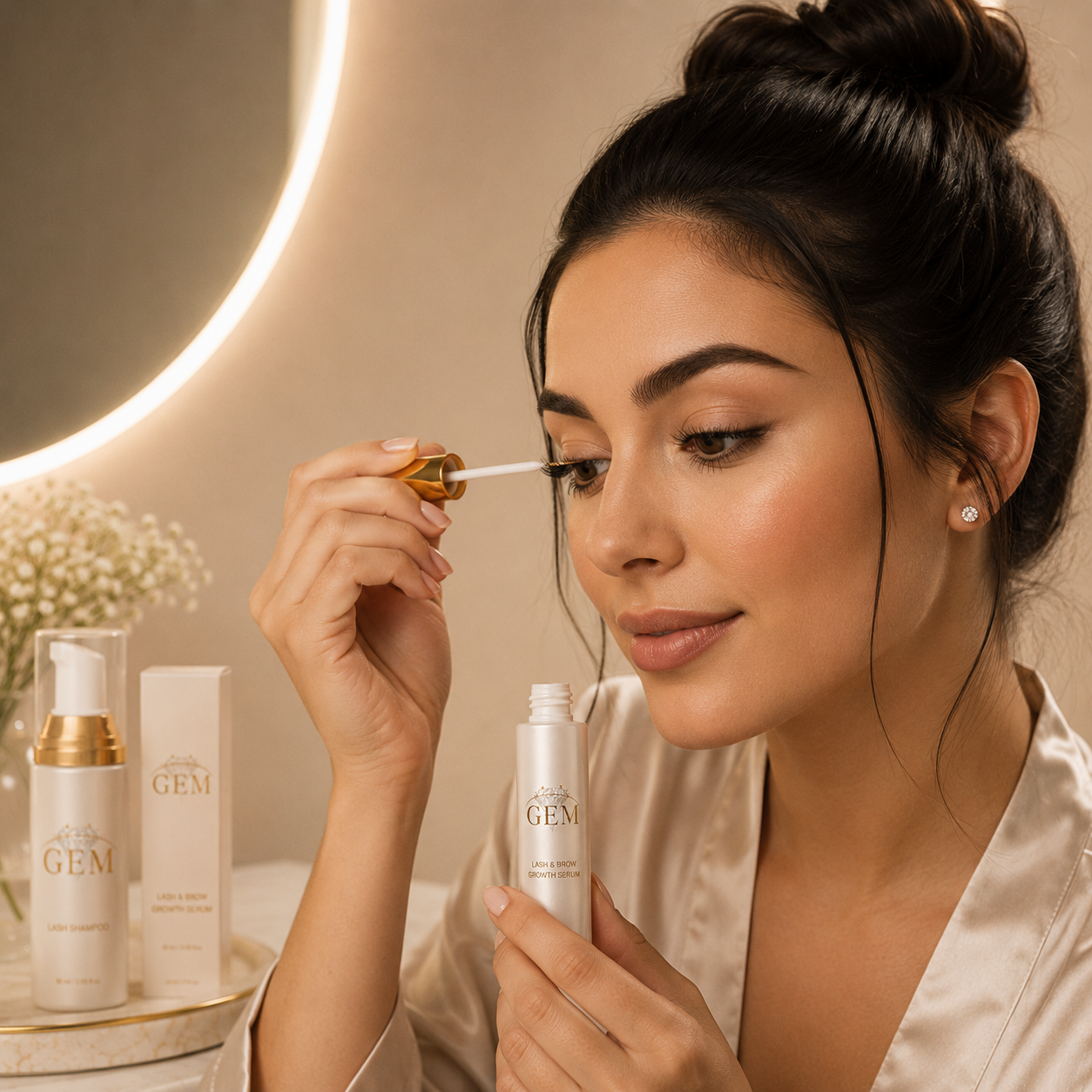 Gem Cosmetics Lash & Brow Growth Serum