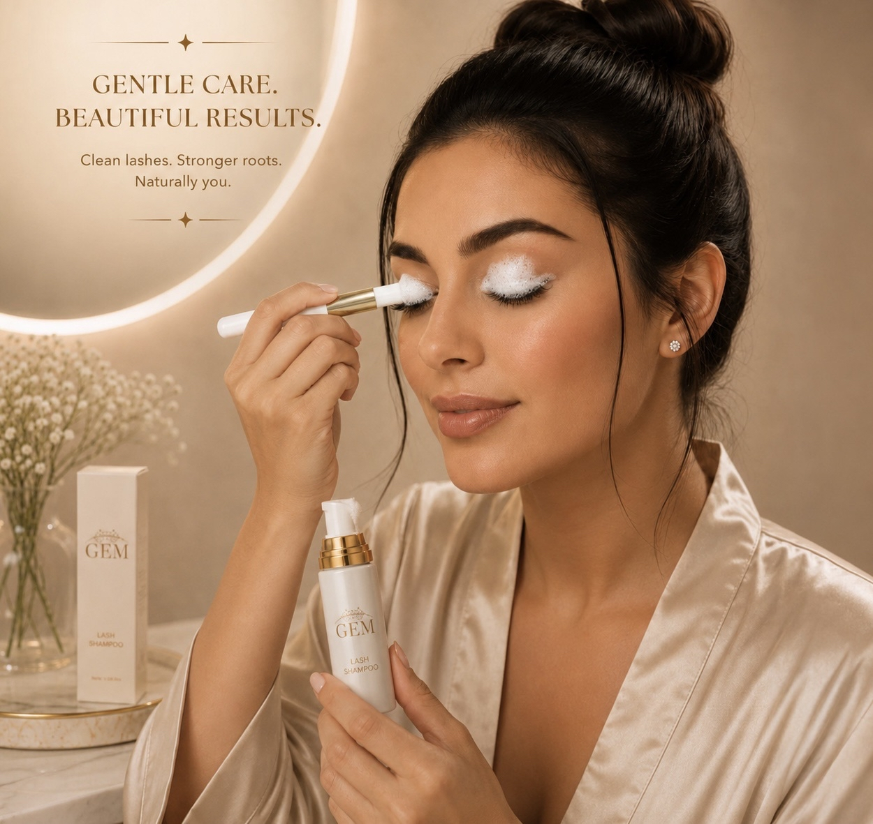 Gem Cosmetics Lash Shampoo